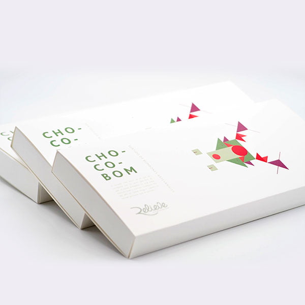 Colección de bombones de navidad