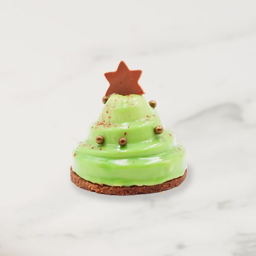 Postre Navideño Pino